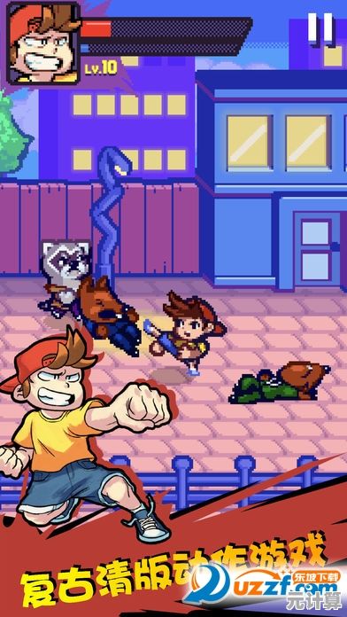 还在找能联机的复古动作游戏？热血物语手机版双人激斗等你来战！
