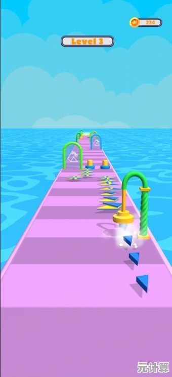 还在找趣味闯关游戏？Hyper Run》障碍挑战你敢来吗？