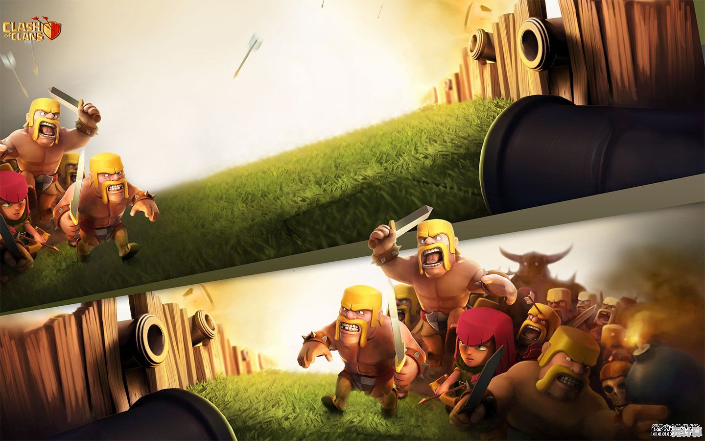 想要体验从小村庄到强大部落的乐趣?部落冲突安卓版》等你来战! 想要体验从小村庄到强大部落的乐趣?部落冲突安卓版》等你来战!