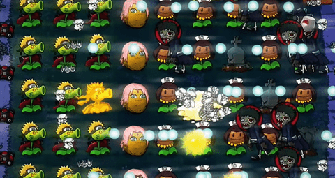 还在找新颖的策略游戏？试试植物大战僵尸火影版吧！