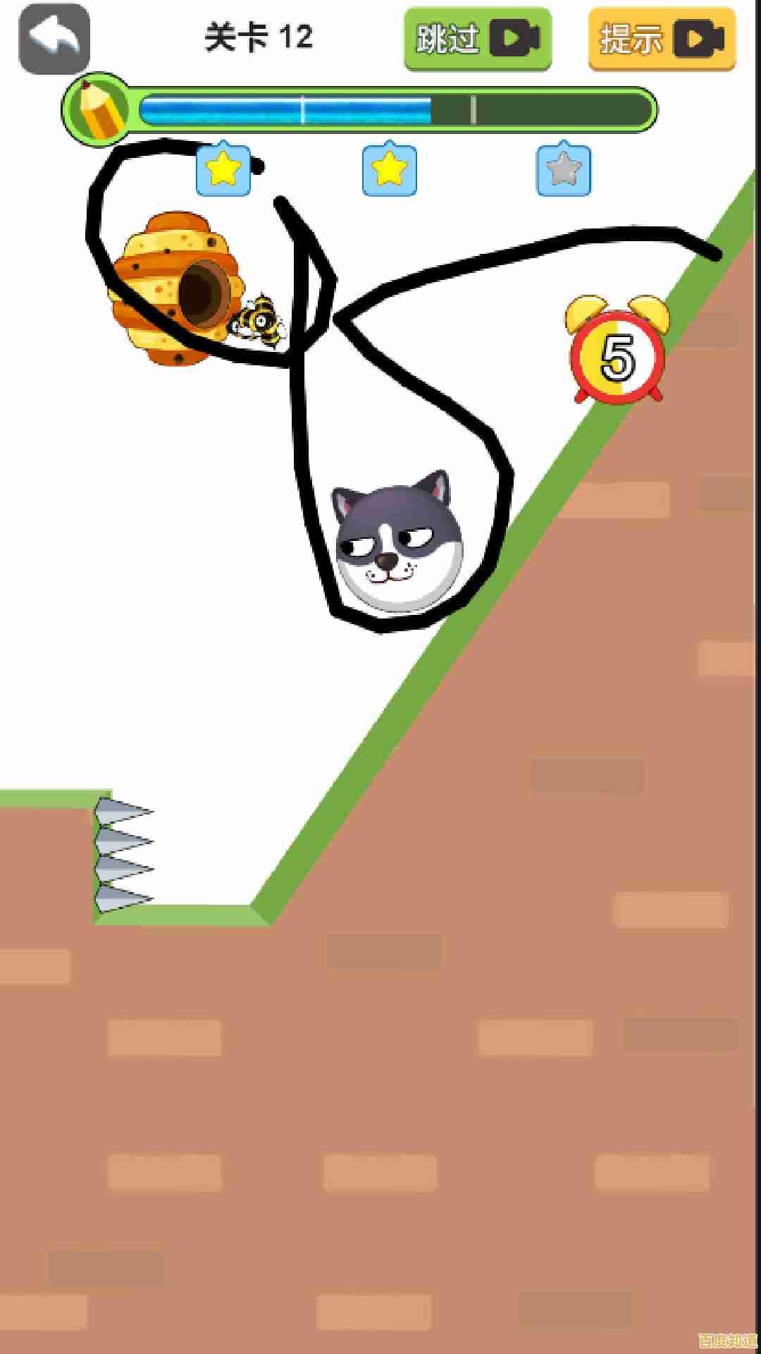 《画线救猫猫》竟然这么好玩?不试试怎么知道猫猫多需要你! 《画线救猫猫》竟然这么好玩?不试试怎么知道猫猫多需要你!